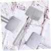 12 Pcs Facial Squeezer Bathroom Toothpaste Squeezer Metal Tube Presser Paint Squeezer Metal Toothpaste Squeezer Toothpaste Rollers clamp dye Cream Pigment view 3