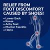 Dr. Scholl's Custom FiT Comfort  Plantar Fasciitis Insoles, Orthotics Shoe Inserts with Arch Support for Men & Women, Suitable for 220+ lbs, Stay on Your Feet All-Day with Optimum Cushioning, CF710 view 4