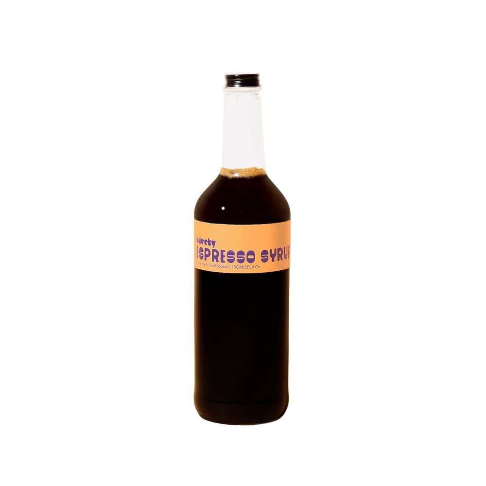 Cheeky Cocktails Espresso Syrup, Bar Quality, Made With Single-Origin Beans, No Artificial Flavors or Preservatives, 750 ml