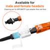 fyboptwu MPO/MTP Fiber Cleaner Pen, 600 Cleans, 2pc Orange view 3