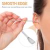 Stainless Steel Ear Wax Remover 3 Pcs Set - Portable 8Cm Ear Cleaning Tool for Safe Wax Scoop and Clogged Removal view 2
