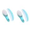 Healifty 2 Sets Infant Hair Brush Brush and Comb Set Newborn Kit Massage Comb Quality Material Static-Free view 1