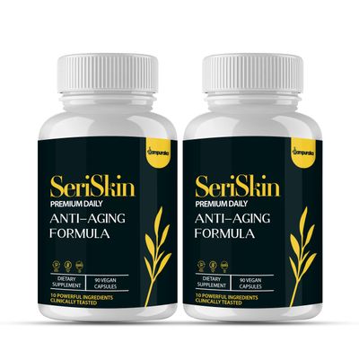 Seriskin New Advanced Formula Supplement - 2 Packs 60 Days Supply