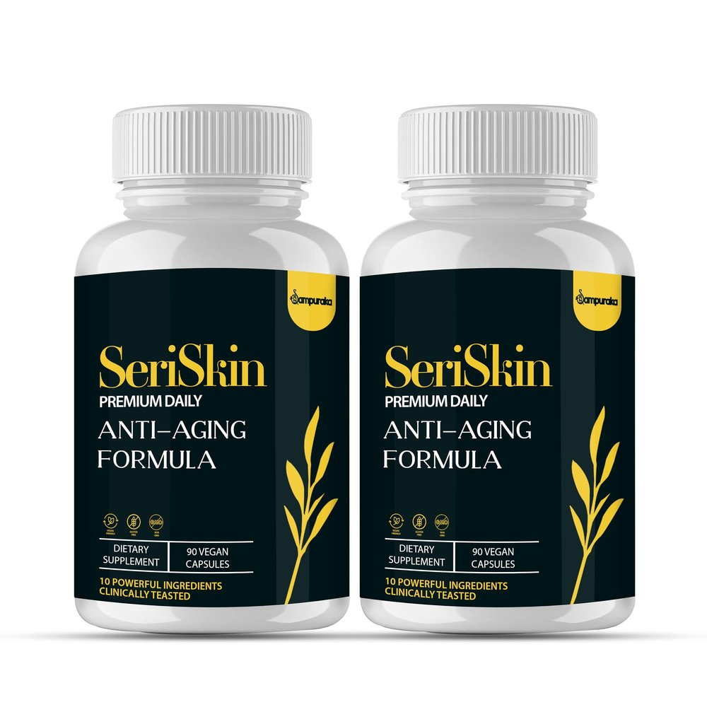 Seriskin New Advanced Formula Supplement - 2 Packs 60 Days Supply