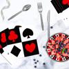 100Pcs Casino Napkins Poker Napkin Casino Party Supplie Disposable Casino Party Cocktail Napkins Las Vegas Napkin for Casino Night Poker Game Themed Card Playing Club Heart Casino Birthday Party Decor view 2