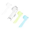 4 Pack Toothbrush Head Covers, Toothbrush Cover Caps Compatible with Oral B Electric Toothbrush Round Heads (White) view 2