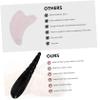 Healifty 3pcs Horn Scraping Tube Ergonomic Muscle Relief Tool for Skin Care Unique Spa Accessory for Deep Tissue Massage Relaxation view 3