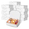 15Pack Gift Boxes with Lids, 10.6x7.8x3.1 Inches Bridesmaid Proposal Boxes with Ribbon, White Gift Boxes for Presents,Kraft Paper Boxes for Wedding Christmas Birthday Baby Shower Party view 1