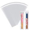 Clear Pretzel Rod Bags 3x11" 200Pcs Long Self Adhesive Sealing Cellophane Sealing Resealable Candy Pretzel Sticks Individual Gift Favors Plastic Packaging Bag view 1