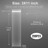 Clear Pretzel Rod Bags 3x11" 200Pcs Long Self Adhesive Sealing Cellophane Sealing Resealable Candy Pretzel Sticks Individual Gift Favors Plastic Packaging Bag view 2
