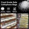 Clear Pretzel Rod Bags 3x11" 200Pcs Long Self Adhesive Sealing Cellophane Sealing Resealable Candy Pretzel Sticks Individual Gift Favors Plastic Packaging Bag view 4