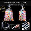 OYAVISR Clear Candy Bags 200pcs 3X5 Cellophane Treat Bags Party Favor Bag Goodie Cake Pop Gift Apple Cello for Gift Baskets Bakery Cookie with Ties view 4