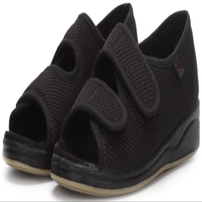 Plantar Fasciitis Shoes For Men Diabetic Slippers Adjustable Orthopedic Slippers Arthritis Edema House Shoes For Elderly Arthritis Edema Swollen Feet Thumb Valgus Walking Shoes ( Color : 1 , Size : 41