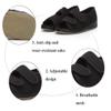 Plantar Fasciitis Shoes For Men Diabetic Slippers Adjustable Orthopedic Slippers Arthritis Edema House Shoes For Elderly Arthritis Edema Swollen Feet Thumb Valgus Walking Shoes ( Color : 2 , Size : 36 view 2