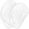 XYWHPGV Gel Metatarsal Pad for Women and Men, Silicone Pads for Foot Balls, High Heel Inserts, Sticky Insoles, Fan Shape, 2 Pairs Clear(042 view 1