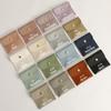40pcs PU Leather Small Bags for Jewelry 8 x 8cm Snap Button Jewelry Packaging Bag Dark Pink Luxury Small Favor Bags Jewelry Gift Bags for Earrings Necklaces Bracelet Ring view 4
