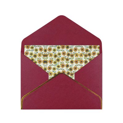 ZISHAK Romantic Sunflowers Radiant Gratitude Cards-Wedding,Friendship,Anniversary Greeting Cards For Moments That Matter