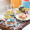 12Pcs Scorpio cake topper, Big Scorpio Energy/Scorpio Season Cake Decor, 12 constellation October December Birthday Cupcake Decoration, Horoscope Astrology Birthday Party Supplies, Gold Glitter view 3