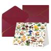 ZISHAK Japanese Painting Mushroom Radiant Gratitude Cards-Wedding,Friendship,Anniversary Greeting Cards For Moments That Matter view 2