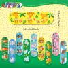 Patelai 300 Pieces Kids Bandages Bulk 10 Styles Children's Adhesive Flexible Colorful Cute Cartoon Bandages Waterproof Breathable Stickers Protection Care Cuts for Girls Boys(Animals) view 3