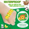 Patelai 300 Pieces Kids Bandages Bulk 10 Styles Children's Adhesive Flexible Colorful Cute Cartoon Bandages Waterproof Breathable Stickers Protection Care Cuts for Girls Boys(Animals) view 4