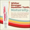Happy Tooth Hydroxyapatite Toothpaste, Fluoride Free, Natural Whitening for Kids, Toddlers and Adults, SLS Free, Enamel Safe, Dentist Formulated with Clean Ingredients, Vanilla Frosting Flavor, 3.4oz view 2