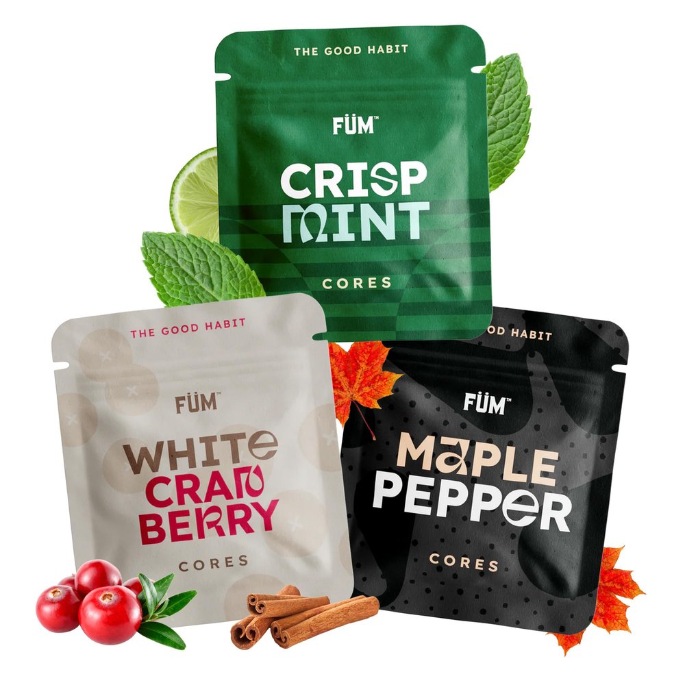 Fm 3 Packs of Plant Based Original Cores | Naturally Switch from Bad Habits | 9 Total Cores