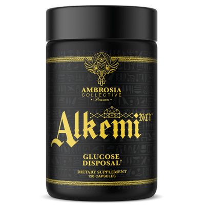 Alkemi NCT - Support Agent with Berberine, ProCynCi Cinnamon Extract, Chromium Picolinate, InSea2, and GlucoVantage