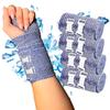 Endure Ice Bandage, Cold Compression Wraps, for Pain Relief, Strains, Bruises,Instant Cooling, Muscle Recovery and Swelling (3 inches x 3.6 m, 4 Pack) view 1