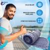 Endure Ice Bandage, Cold Compression Wraps, for Pain Relief, Strains, Bruises,Instant Cooling, Muscle Recovery and Swelling (3 inches x 3.6 m, 4 Pack) view 3