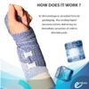 Endure Ice Bandage, Cold Compression Wraps, for Pain Relief, Strains, Bruises,Instant Cooling, Muscle Recovery and Swelling (3 inches x 3.6 m, 4 Pack) view 4