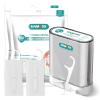 308 Count Dental Floss Picks with Dispenser, Superlight Floss Picks Travel Case, Super Smoothly on Tight Spaces, Efficiently Cleans Between Teeth to Help Fight Plaque (White) view 1