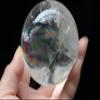 GEBSKI Real Tibet Himalayan High Altitude Clear Rainbow Crystal Quartz Ball Sphere Orb 2.59 Inch Spiritual Reiki yuebang view 2