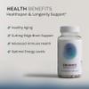 InfiniWell Enhance - Healthy Aging, Longevity Supplement with Trimethylglycine (TMG)- Encourage Cellular Renewal & Mitochondrial Health - Help Promote Healthspan & Epigenetic Aging (90 Capsules) view 2