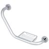 HUAOSN Shower Grab Bar, Stainless Steel Bath Shower Tub Grab Bar with Soap Holder, Handrails for Bath Toilet Wall Grip Bathtub for Shower Wall, Bathtubs view 1