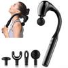 Fronnor Massage Gun Deep Tissue with Extended Handle Revolutionary U-Shaped Back Massager Body Massager for Neck,Shoulder,Leg view 1