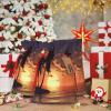 SHIRMDIY Sunset Coconut Palm Tree Pattern Drawstring Gift Bags Wrapping Bags, Beach Ocean Burlap Present Bags For Holiday Party Birthday Medium 8.3"x11.8" view 3