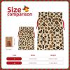 MyPiky Animal Leopard Print Christmas Gift Bags,Gift Wrap Bags 8.3x11.8 Inch Storage Bag For Thanksgiving Party view 4
