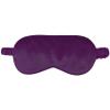 1 Pack Sleep Mask, Silk Eye Mask with Elastic Strap, Blindfold, Soft Silk Sleeping Mask for Girls, Women, Men (Purple) view 1