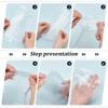 BENECREAT 20PCS Transparent PVC Favor Boxes, 2.36x2.36x4.76 inch/6x6x12cm Rectangle Clear Plastic Containers for Christmas, Wedding, Party, Birthdays Favors view 4