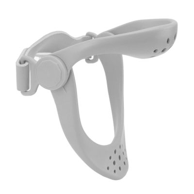 Neck Brace, Neck Support, Posture Corrector Neck Brace for Correct Forward Head Posture, 360 Degree Adjustable Cervical Traction Device for Pain Pressure Relieve, Grey