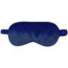 1 Pack Sleep Mask, Silk Eye Mask with Elastic Strap, Blindfold, Soft Silk Sleeping Mask for Girls, Women, Men (DarkBlue) view 1