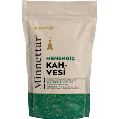 ekerolu Minnettar Menengic Coffee Naturally Caffeine-Free Wild Pistachio Drink with Creamy Texture and Nutty Aroma | For Cezve & Coffee Machines | 165g / 5.82oz
