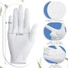 Ramede 24 Pairs Eczema Gloves for Kids Eczema Sleeves Moisturizing Gloves White Cotton Gloves Washable and Reusable Overnight Dry Hands for Kids 3-10 Years(X-Small) view 2