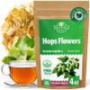 4 oz. Hops Herb Dried Tea Hops Flowers Herbal (Humulus Lupulus L.) - 113 Gramm Herb Tea Lupulo Entero view 1