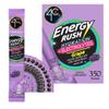 4C Powder Drink Mix, Bulk Buy, Singles Stix, On the Go, Refreshing Water Flavorings, Value Pack (Energy Rush - Grape, 350 Count (Pack of 1)) view 1
