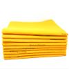 100 Pack Extra Large Original German Shammy Cloths Chamois Towels Super Absorbent for Pets, Parenting Tool Cleaning for Home and Commercial Use Wholesale Bulk (Orange) view 1