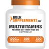 BulkSupplements.com Multivitamin for Men 50 Plus Softgels - Men's Daily Vitamins, Multimineral Supplement - Complete Multivitamin with Fish Oil - 1 Softgel per Serving, 300 Count (Pack of 1)