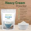 Z Natural Foods Heavy Cream Powder - Nutrient-Dense, Delicious Powdered Cream with 1-Year Shelf Life - Easy to Use & Perfect for Coffee, Baking & Recipes, Keto-Friendly, Gluten-Free, 5 lbs view 2