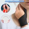 Thumb Wrist Brace Compression Stabilizer Thumb Support Spica Splint for Carpal Tunnel, Arthritis, Tendonitis and TFCC Pain Relief - Women & Men - Fits Left or Right Hand - Breathable, Soft Large view 3